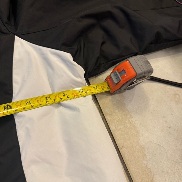 ZEROXPOSUR WATER REPELLENT WINTER BLACK SKI JACKET-COAT WITH HOODIE SIZE 2X - Picture 4 of 6